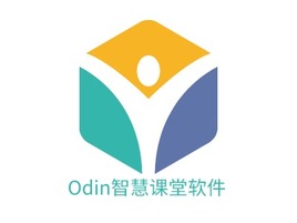 Odin智慧课堂软件logo标志PPT模板