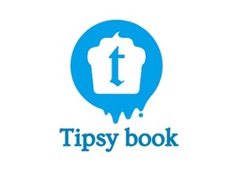 Tipsy book店铺logo头像PPT模板