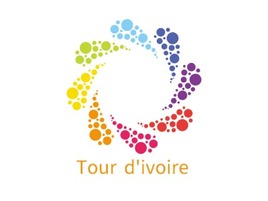 Tour d'ivoirelogo标志PPT模板