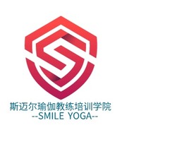 斯迈尔瑜伽教练培训学院      --SMILE YOGA--logo标志PPT模板