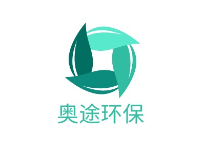 奥途环保企业标志PPT模板