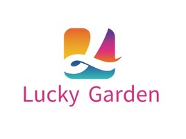 Lucky Garden店铺logo头像PPT模板