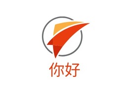 你好logo标志PPT模板