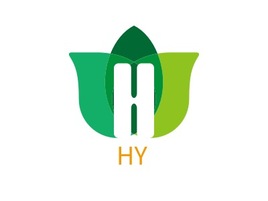 HY企业标志PPT模板