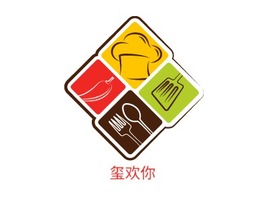 玺欢你店铺logo头像PPT模板