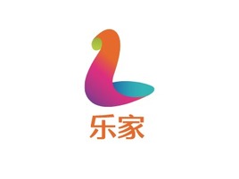 乐家logo标志PPT模板