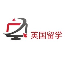 英国留学logo标志PPT模板