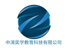 中清奕学教育科技有限公司logo标志PPT模板