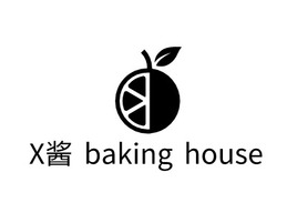 X酱 baking house店铺logo头像PPT模板