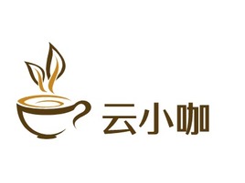 云小咖店铺logo头像PPT模板