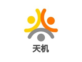 天机logo标志PPT模板