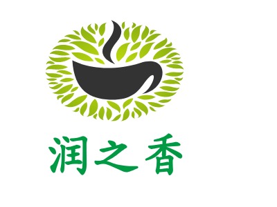 润之香店铺logo头像PPT模板