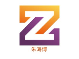 朱海博logo标志PPT模板