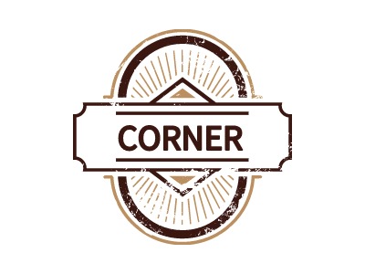 CORNER店铺logo头像PPT模板