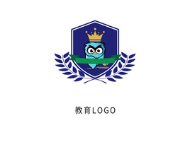 教育AIPPTlogo标志PPT模板