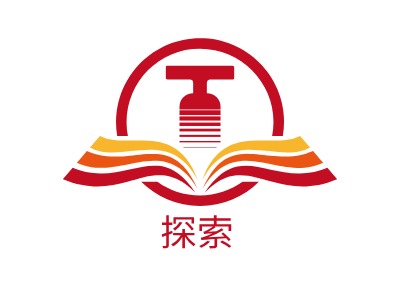 探索logo标志PPT模板