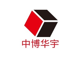 中博华宇logo标志PPT模板