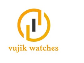 vujik watches店铺标志PPT模板