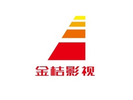 金桔影视logo标志PPT模板