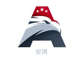 安琪logo标志PPT模板