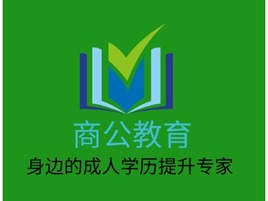 商公教育logo标志PPT模板