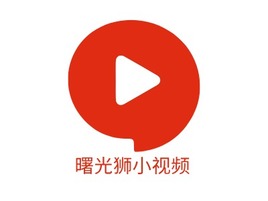 曙光狮小视频logo标志PPT模板