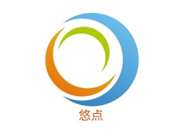 悠点logo标志PPT模板