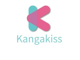 Kangakisslogo标志PPT模板