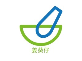 姜葵仔店铺logo头像PPT模板