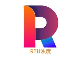 RTU浊度企业标志PPT模板