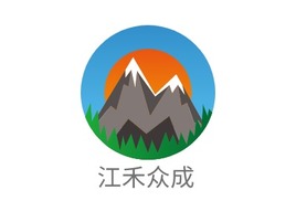 江禾众成企业标志PPT模板