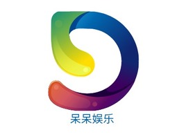 呆呆娱乐logo标志PPT模板