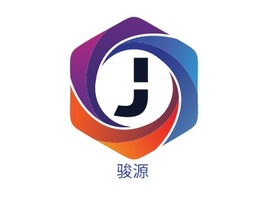 骏源企业标志PPT模板