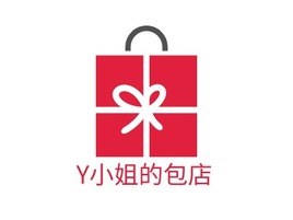 Y小姐的包店店铺标志PPT模板