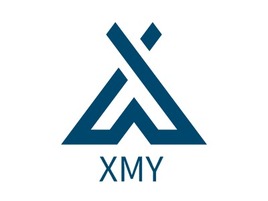 XMY企业标志PPT模板