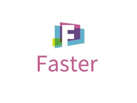 Faster企业标志PPT模板