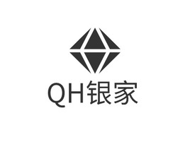 QH银家店铺标志PPT模板