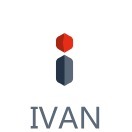 IVANlogo标志PPT模板