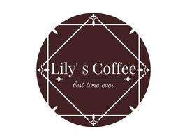 Lily' s Coffee店铺logo头像PPT模板