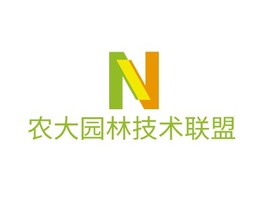 农大园林技术联盟企业标志PPT模板