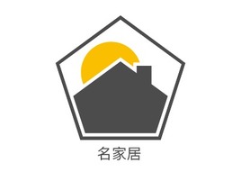 名家居企业标志PPT模板