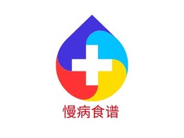 慢病食谱门店logo标志PPT模板