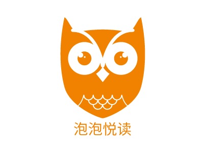 泡泡悦读logo标志PPT模板