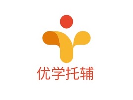 优学托辅logo标志PPT模板