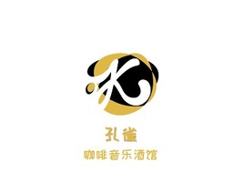 孔雀店铺logo头像PPT模板