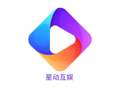 星动互娱logo标志PPT模板