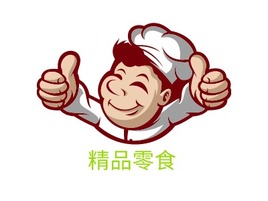 精品零食店铺logo头像PPT模板