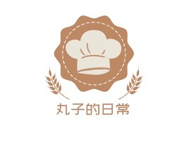 丸子的日常店铺logo头像PPT模板