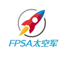 FPSA太空军企业标志PPT模板