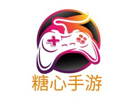 糖心手游logo标志PPT模板